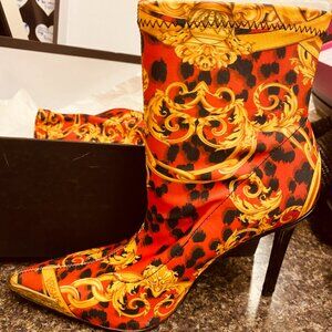 High Heeled Ankle Boots